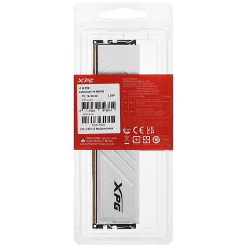 XPG (ADATA) Оперативная память ADATA XPG GAMMIX D35 [AX4U32008G16A-SWHD35] 8 ГБ, фото 3