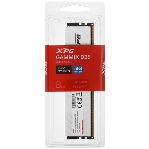 XPG (ADATA) Оперативная память ADATA XPG GAMMIX D35 [AX4U32008G16A-SWHD35] 8 ГБ, фото 4