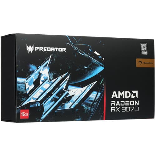 Acer Видеокарта Acer AMD Radeon RX 9070 Predator BiFrost OC White [DP.Z4GWW.P02], фото 10