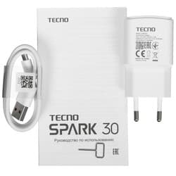 Tecno 6.78" Смартфон Tecno SPARK 30 4G 128 ГБ черный, фото 10