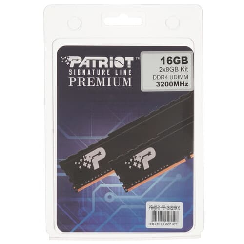 Patriot Memory Оперативная память Patriot Signature Line Premium [PSP416G3200KH1] 16 ГБ, фото 3