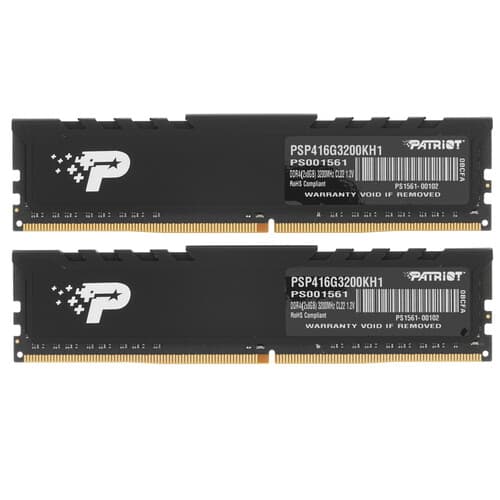 Patriot Memory Оперативная память Patriot Signature Line Premium [PSP416G3200KH1] 16 ГБ, фото 2