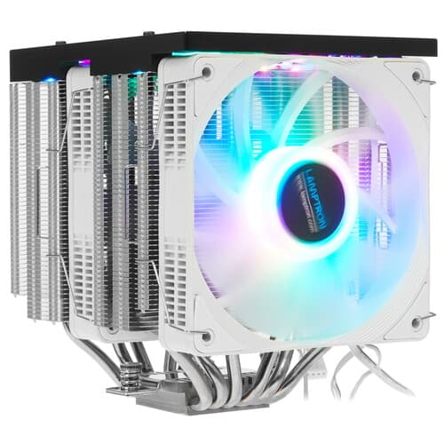 Lamptron Кулер для процессора Lamptron ST060 ARGB [LAMP-ST060AW] белый, фото 2