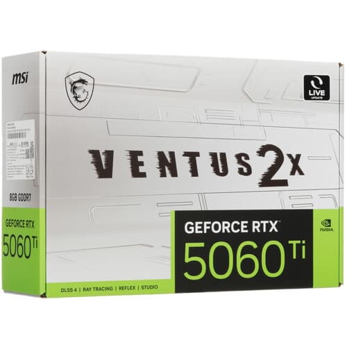 MSI Видеокарта MSI GeForce RTX 5060 Ti VENTUS 2X PLUS [RTX 5060 Ti 8G VENTUS 2X WHITE PLUS], фото 10