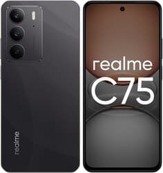 realme 6.72" Смартфон realme C75 256 ГБ черный