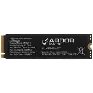 512 ГБ M.2 NVMe накопитель ARDOR GAMING Simple SI512QSHI thumb 2