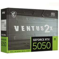 MSI Видеокарта MSI GeForce RTX 5050 VENTUS 2X OC [RTX 5050 8G VENTUS 2X OC], фото 10