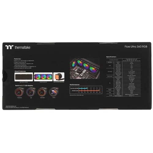 Система охлаждения Thermaltake Floe Ultra 360 RGB черная thumb 14