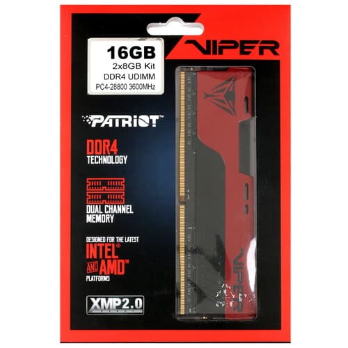 Patriot Memory Оперативная память Patriot Viper Elite II [PVE2416G360C0K] 16 ГБ, фото 4
