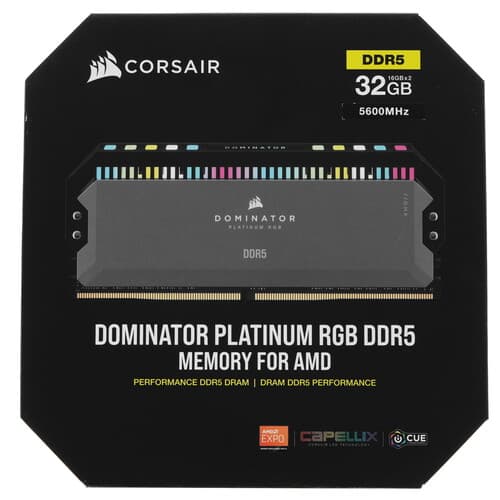 Corsair Оперативная память Corsair DOMINATOR Platinum RGB [CMT32GX5M2B5600Z36] 32 ГБ, фото 6