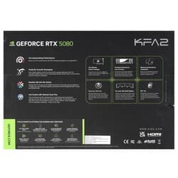 KFA2 Видеокарта KFA2 GeForce RTX 5080 CORE OC 3FAN RGB Black [58NZN6MDBBOK], фото 12