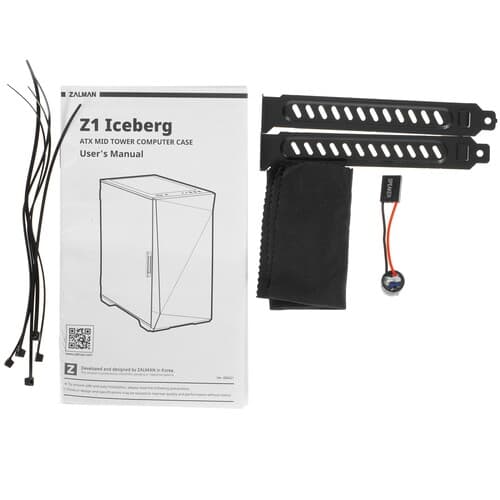 Корпус ZALMAN Z1 Iceberg [Z1 Iceberg Black] черный thumb 13