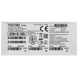 Tecno 6.67" Смартфон Tecno SPARK 30C 256 ГБ белый, фото 11