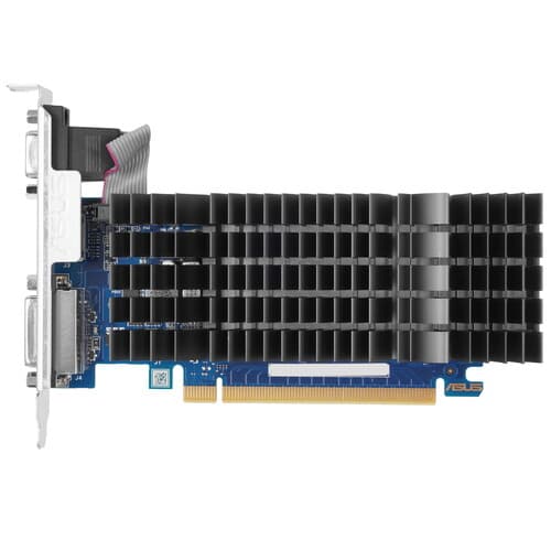 ASUS Видеокарта ASUS GeForce GT 710 Silent LP EVO [GT710-SL-2GD5-BRK-EVO]