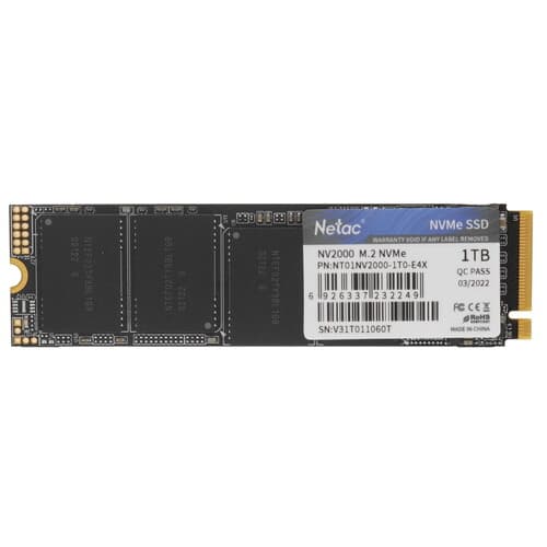 1024 ГБ M.2 NVMe накопитель Netac NV2000 [NT01NV2000-1T0-E4X] thumb 1