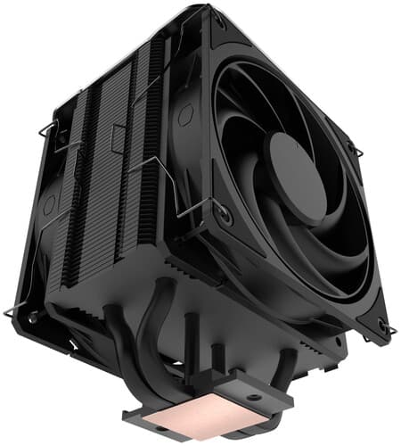 CoolerMaster Кулер для процессора Cooler Master V4 Alpha 3DHP Black [MAZ-T2HP-217PK-R1] черный, фото 5