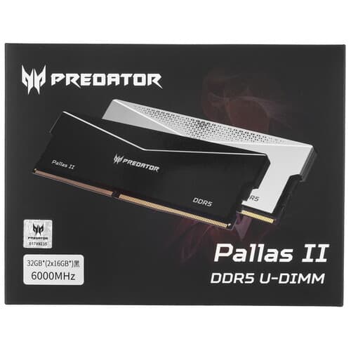 Acer Оперативная память Acer Predator Pallas II [BL.9BWWR.432] 32 ГБ, фото 4
