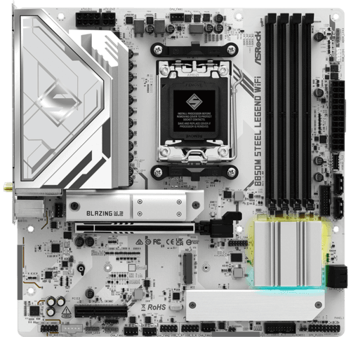 Материнская плата ASRock B850M Steel Legend WiFi thumb 1