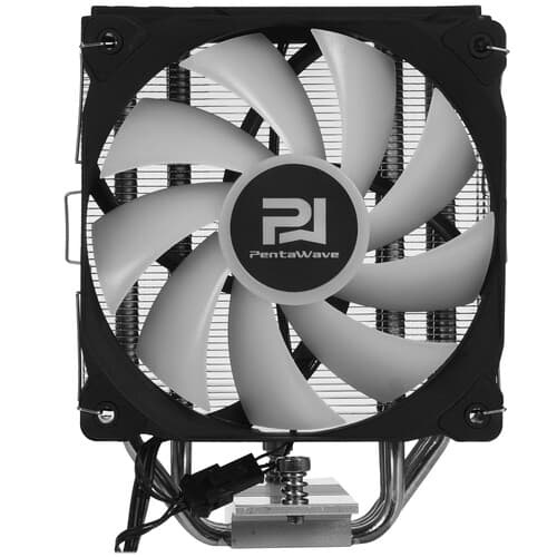PentaWave Кулер для процессора PentaWave PC-Z04E SRB ARGB V2 [PC-Z04ESRBARGBV2] черный, фото 5