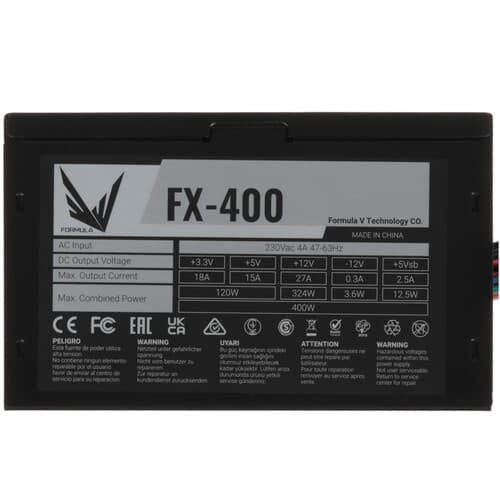 Блок питания Formula V Line FX-400 [PZH1330BN91R0-01] черный thumb 4