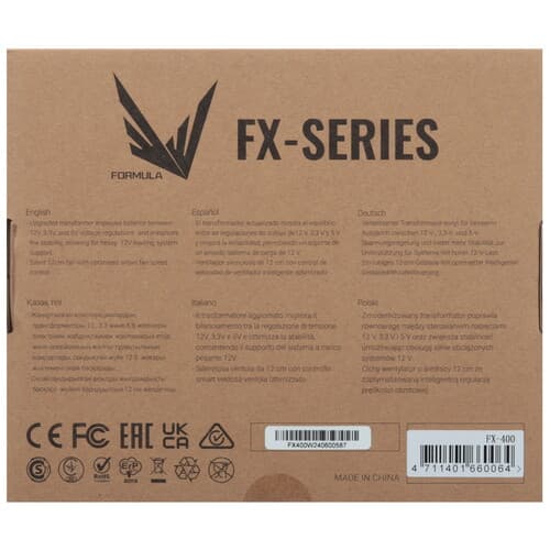 Блок питания Formula V Line FX-400 [PZH1330BN91R0-01] черный thumb 7