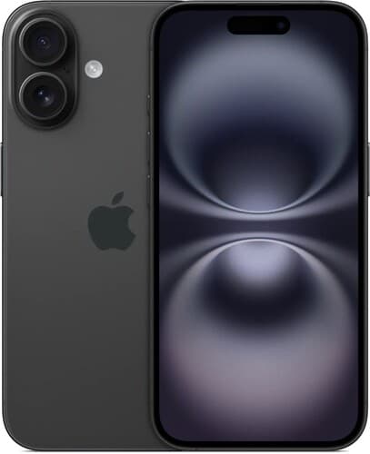 Apple 6.1" Смартфон Apple iPhone 16 128 ГБ черный