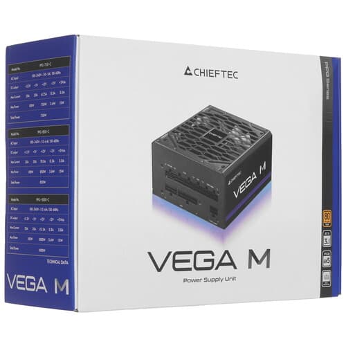 Блок питания Chieftec Vega 1000W [PPG-1000-C] черный thumb 7