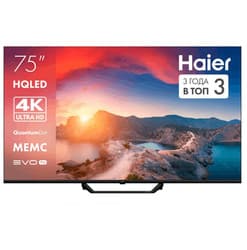 Haier 75" (190 см) Телевизор Haier 75 HQLED S2 Pro черный, фото 8