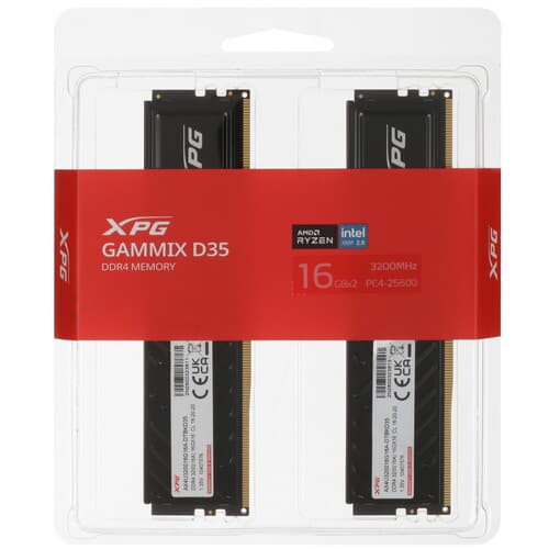 XPG (ADATA) Оперативная память ADATA XPG GAMMIX D35 [AX4U320016G16A-DTBKD35] 32 ГБ, фото 3