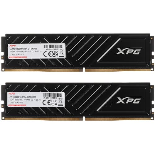 XPG (ADATA) Оперативная память ADATA XPG GAMMIX D35 [AX4U320016G16A-DTBKD35] 32 ГБ, фото 2