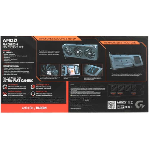 GIGABYTE Видеокарта GIGABYTE AMD Radeon 9060 XT GAMING [GV-R9060XTGAMING-8GD], фото 9