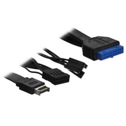 Корпус AZZA TIARA [CSAZ-501BTIARA] черный thumb 14