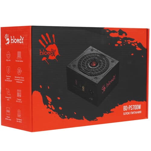 Блок питания A4Tech Bloody BD-PS700W  черный thumb 8