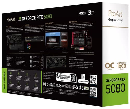 Видеокарта ASUS GeForce RTX 5080 ProArt OC Edition [PROART-RTX5080-O16G] thumb 27