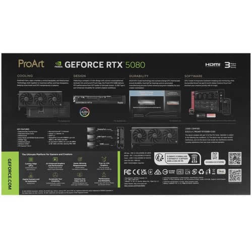 Видеокарта ASUS GeForce RTX 5080 ProArt OC Edition [PROART-RTX5080-O16G] thumb 10