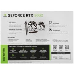 MSI Видеокарта MSI GeForce RTX 5060 VENTUS 2X WHITE OC [RTX 5060 8G VENTUS 2X OC WHITE], фото 9