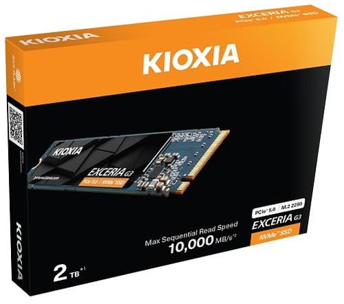 2000 ГБ M.2 NVMe накопитель Kioxia EXCERIA G3 [LVC10Z002TG8] thumb 2