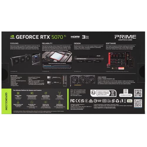ASUS Видеокарта ASUS GeForce RTX 5070 Ti PRIME [PRIME-RTX5070TI-16G], фото 10