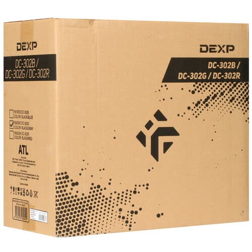Корпус DEXP DC-302G  серый thumb 12