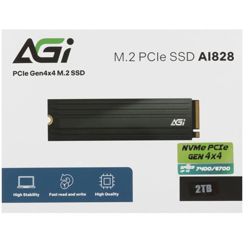 2000 ГБ M.2 NVMe накопитель AGI AI828 [AGI2T0G44AI828] thumb 5