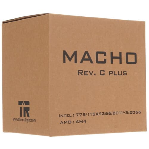 Thermalright Кулер для процессора Thermalright Macho Rev.C Plus [MACHO-C-PLUS] серый, фото 11