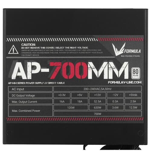 Блок питания Formula AP-700ММ [AP-700ММ] черный thumb 4