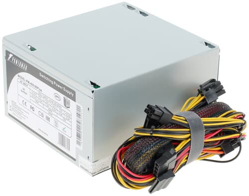 Блок питания POWERMAN 400W [PM-400 80plus] серый thumb 1