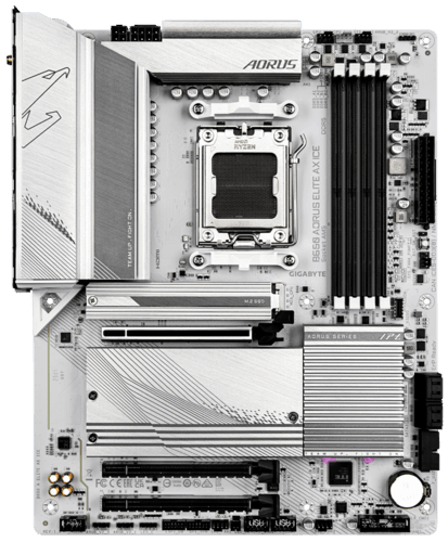 Материнская плата GIGABYTE B650 AORUS ELITE AX ICE thumb 1