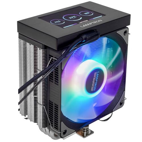 Lamptron Кулер для процессора Lamptron DT03512 [LAMP-DT03512A] черный