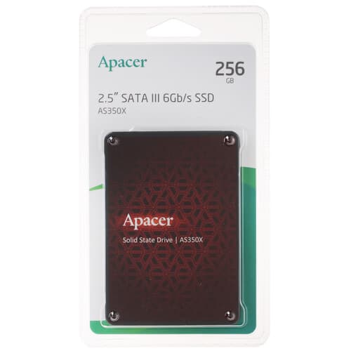 Apacer 256 ГБ 2.5" SATA накопитель Apacer AS350X [AP256GAS350XR-1], фото 5