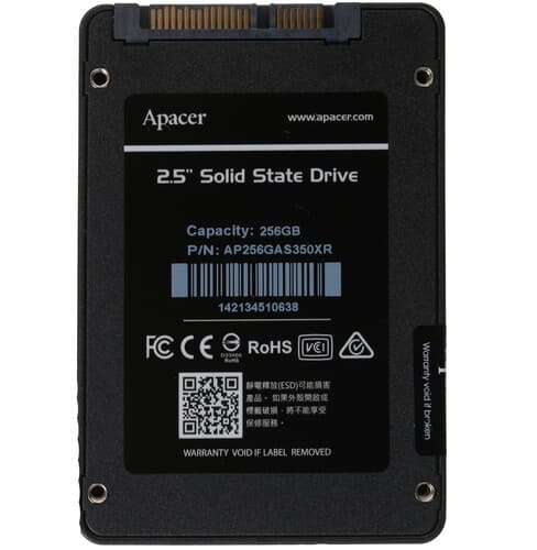 Apacer 256 ГБ 2.5" SATA накопитель Apacer AS350X [AP256GAS350XR-1], фото 2