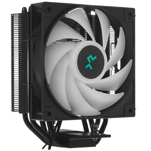 DEEPCOOL Кулер для процессора DEEPCOOL AG400 BK ARGB [R-AG400-BKANMC-G-2] черный, фото 2