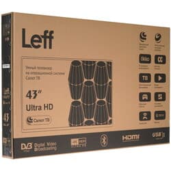 Leff 42.5" (108 см) Телевизор Leff 43U691T белый, фото 12