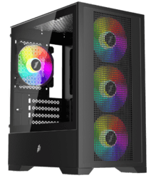 Корпус 1STPLAYER Go2 [Go2-BK-4F7] черный thumb 1